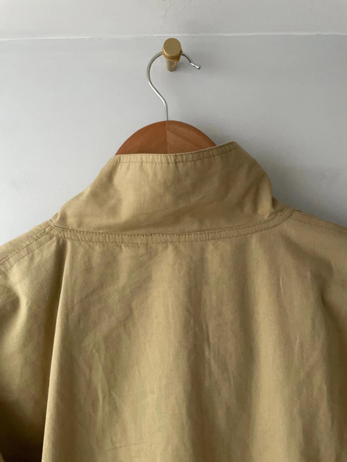 Men’s Oversized Fit Overhead 1/4 Zip Jacket Top - Small - 2041