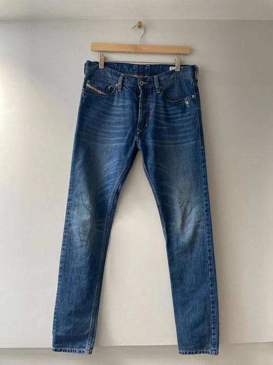 Womens Diesel Tepphar Slim Fit Jeans in Navy - W29/L32 - 2718