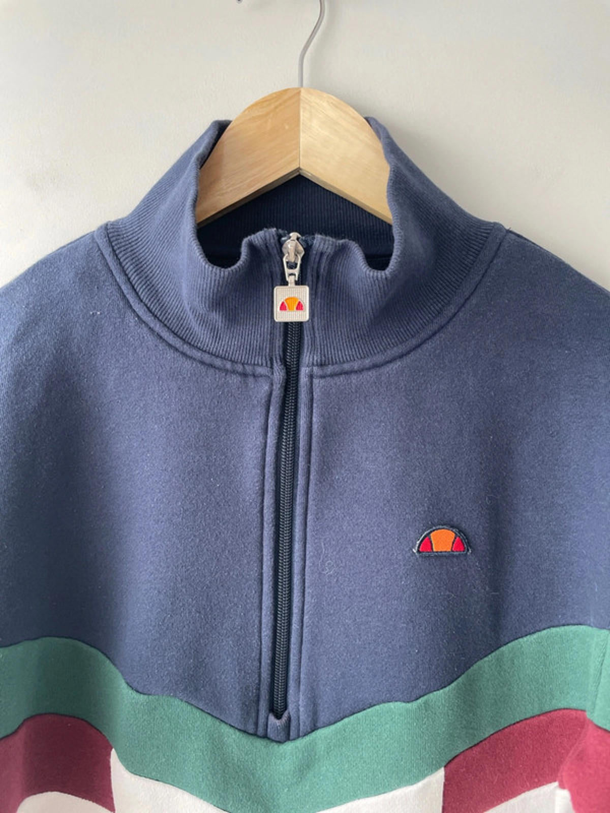 Women’s Ellesse Oversized 1/4 Zip Jumper Top - Medium - 1834
