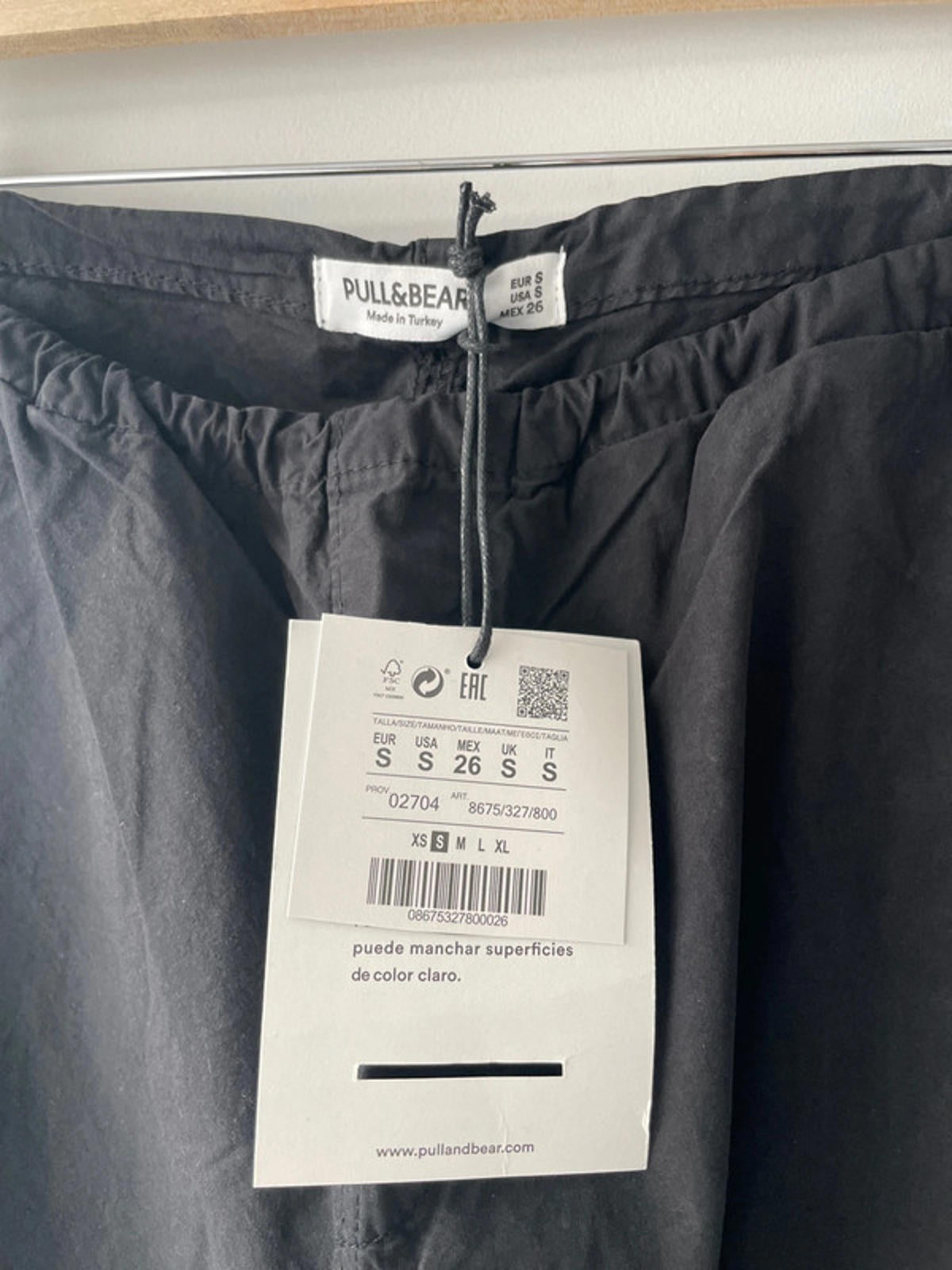Women’s Pull & Bear Baggy Fit Wide Leg Cargo Trouser Bottoms - W28/L29 - 1117