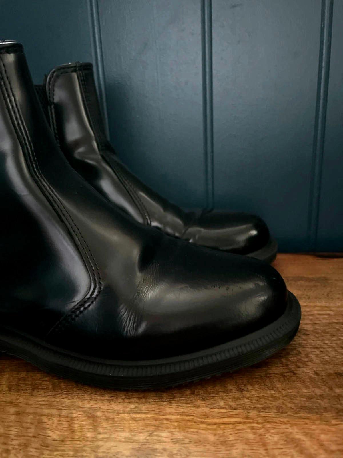 Women’s Dr Martens Flora Leather Chelsea Boots In Black - UK5 - 2172