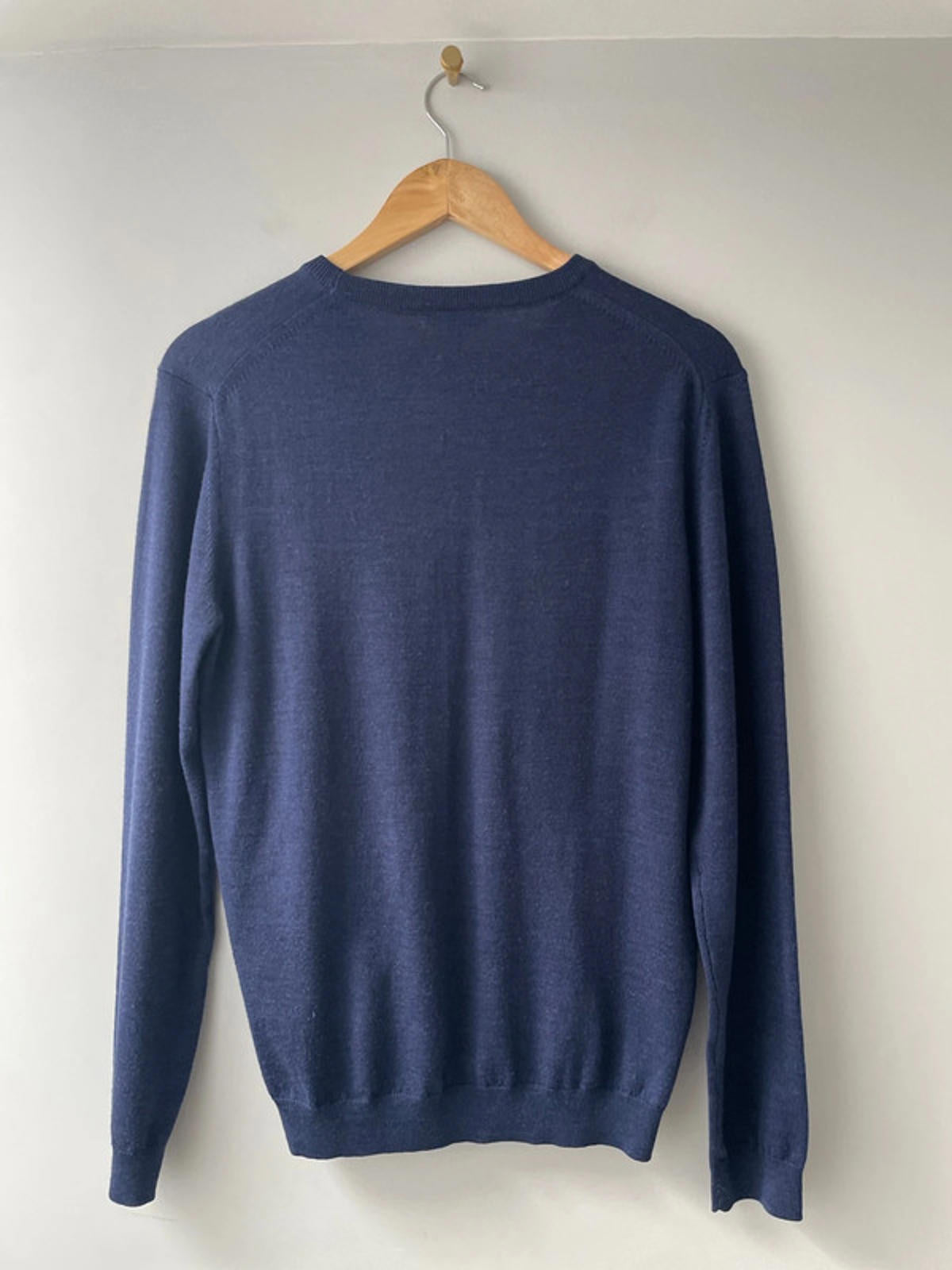 Men’s Reiss 100% Wool Crew Neck Long Sleeve Jumper - Medium - 1900