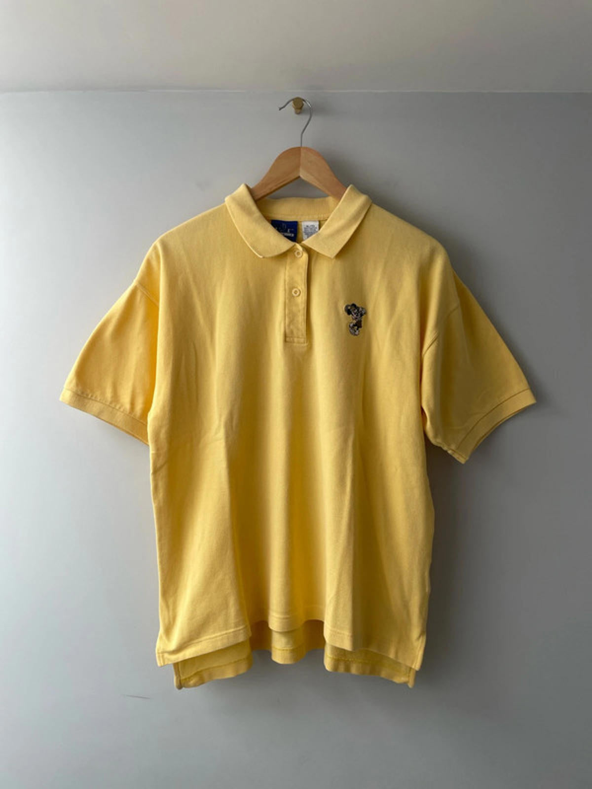 Men’s EP Pro Walt Disney Yellow Golf Polo Top - XLarge - 1512
