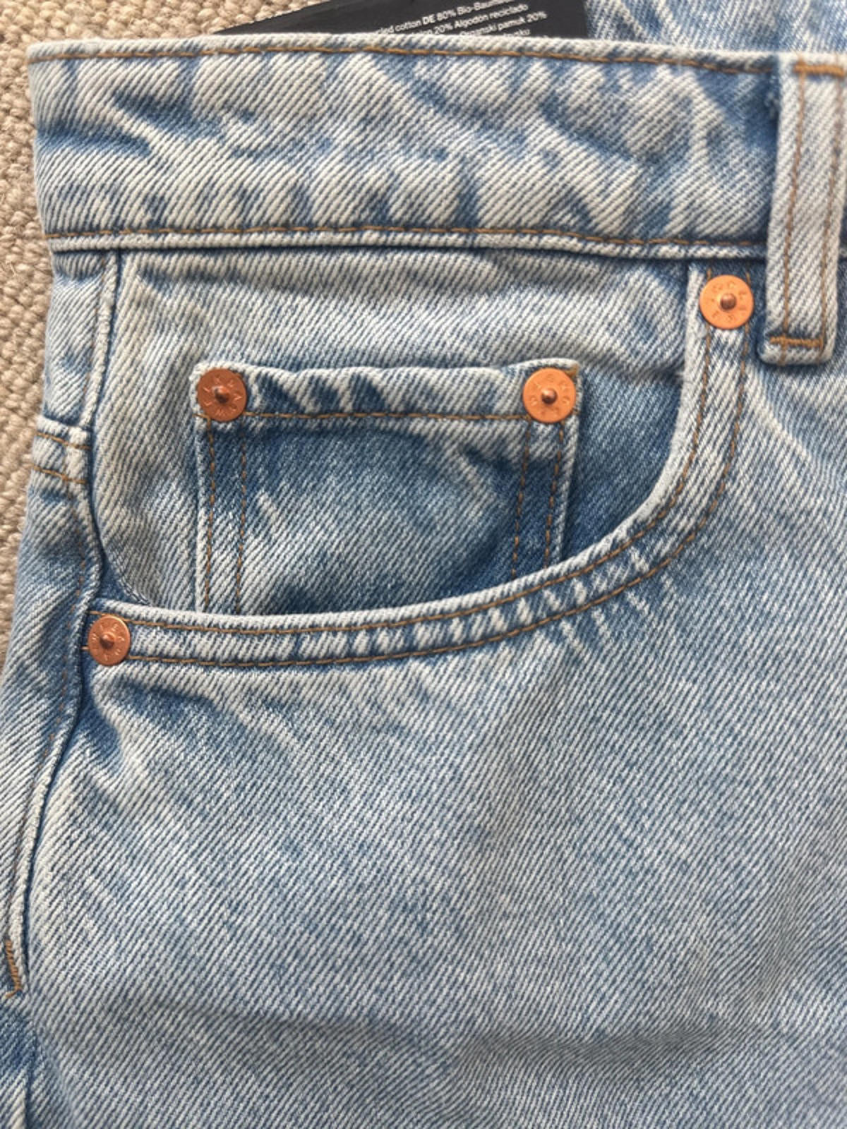 Women’s Weekday Voyage High Waisted Straight Fit Jeans - W28 / L30 - 1318