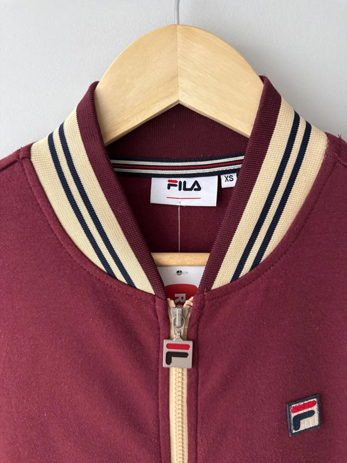 Men’s Fila Retro Style Zip Through Bomber Track Jacket - XSmall - 1975