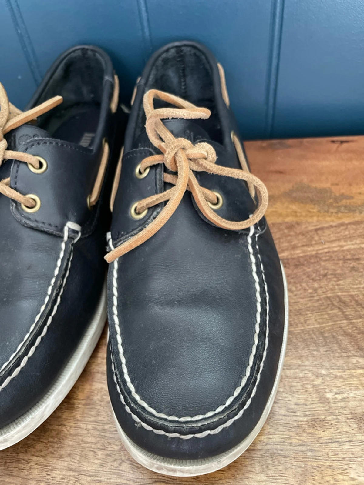 Men’s Timberland Premium Leather Boat Shoes - UK 9 - 1778