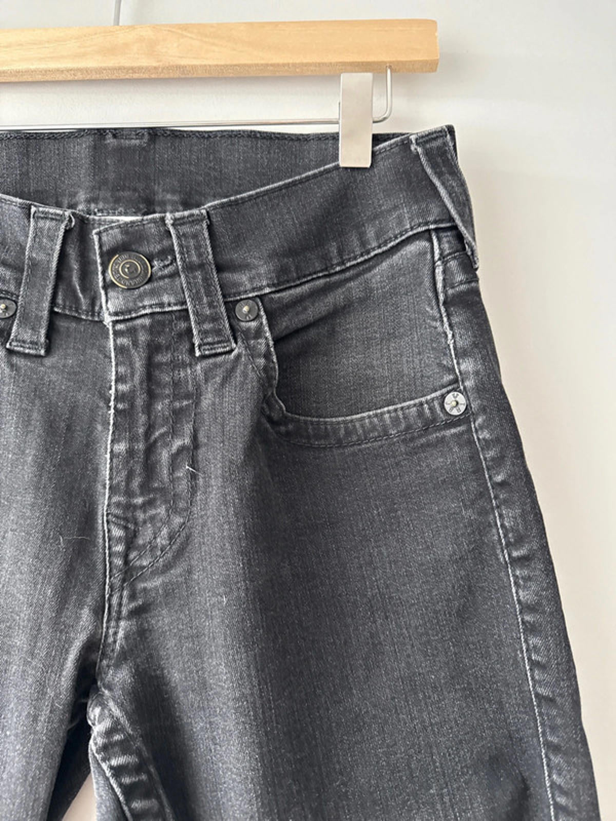 Women’s True Religion Geno Slim Fit Jeans With Washed Finish - W29/L29 - 0873