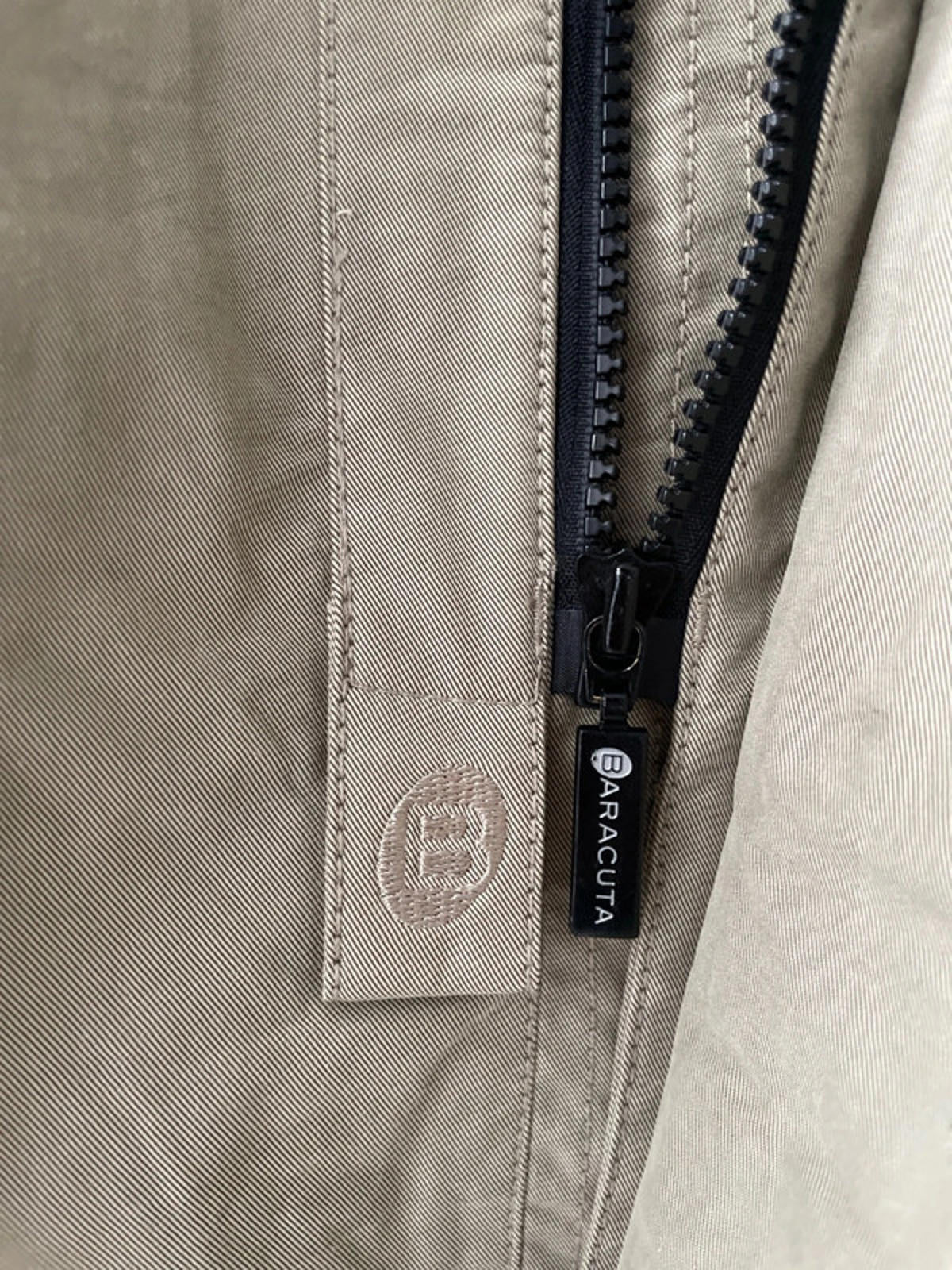 Men’s Baracuta Premium Trench Mac Coat In Beige - XLarge- 2068