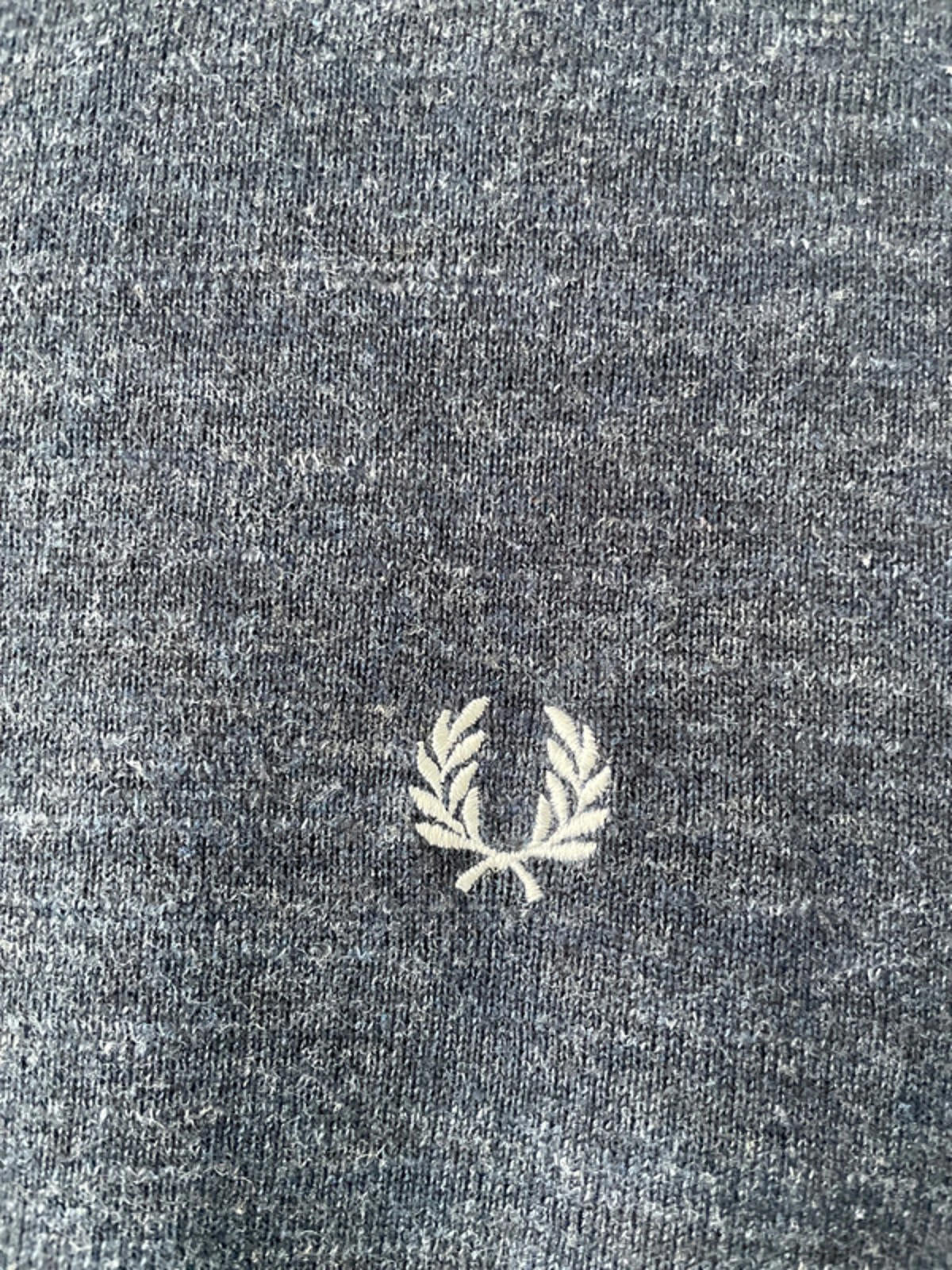 Men’s Fred Perry Long Sleeve Crew Neck Jumper In Grey - Small - 2064
