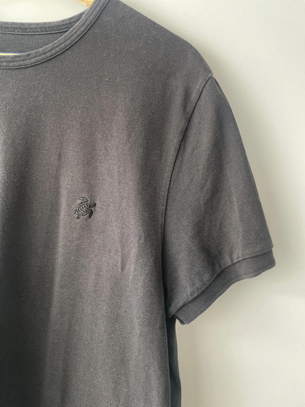 Men’s Vilebrequin Premium Crew Neck T-Shirt In Black - Large - 1504