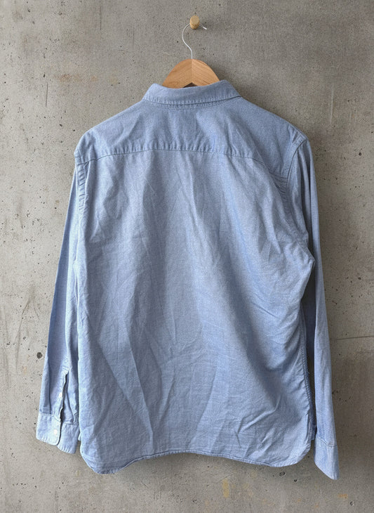 Men’s Levi's Oxford Chambray Shirt In Light Blue - Large - 3776