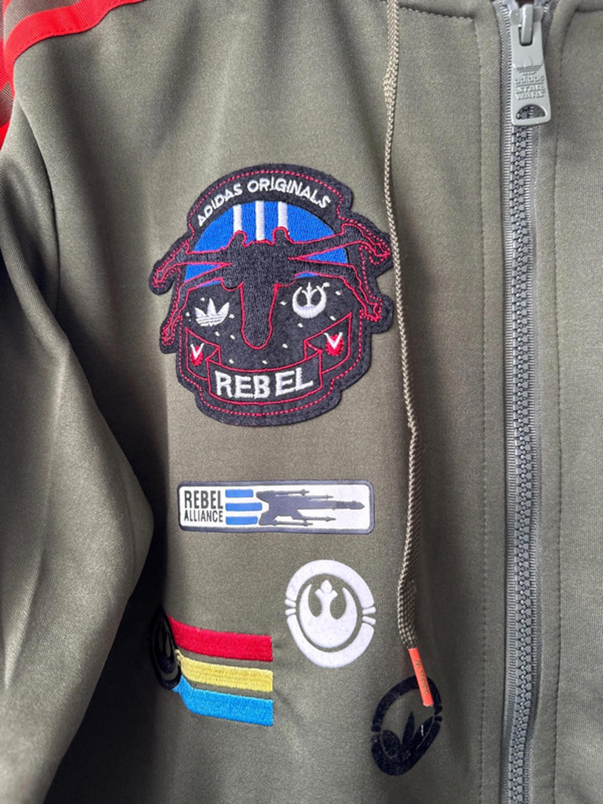 Men’s Adidas X Star Wars X Wing Limited Edition Rare Hoodie - Large - 1157