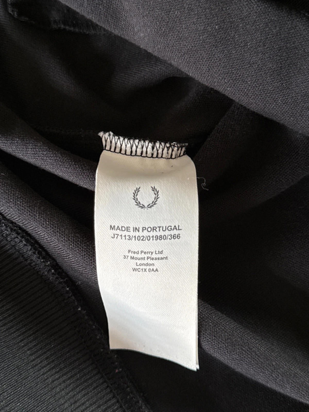 Women’s Fred Perry Limited Edition Track Jacket Top - Uk14 - 1972