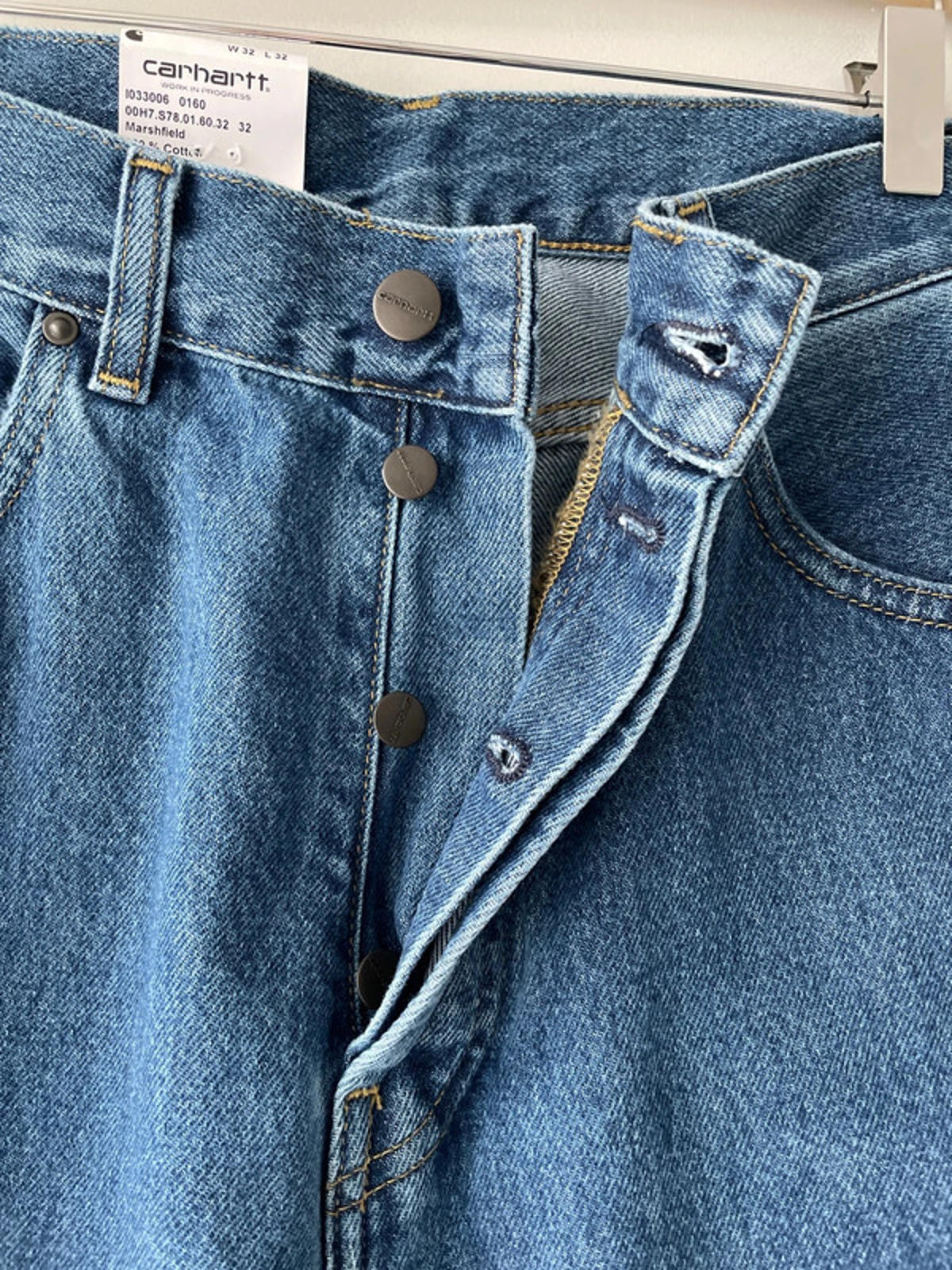 Men’s Carhartt Nolan Relaxed Tapered Fit Jeans In Blue - W32/L32 - 2410
