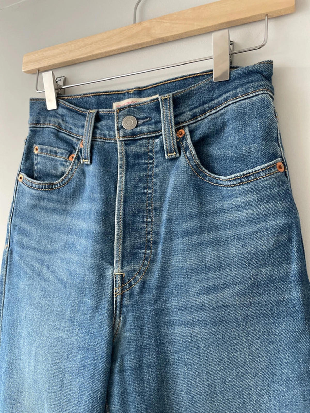 Women’s Levi’s Ribcage Straight High Waisted Fit Jeans - W24/L27 -1850