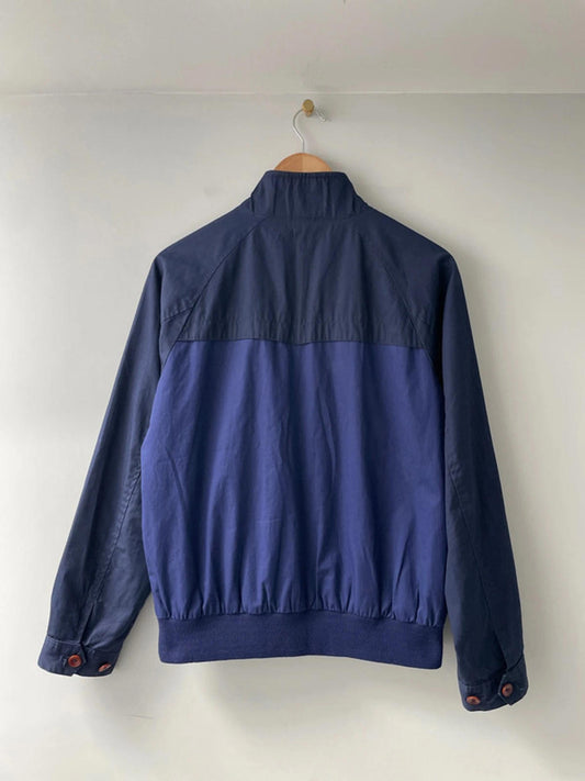 Men’s Fred Perry Premium Harrington Jacket Coat In Navy - Small - 2116