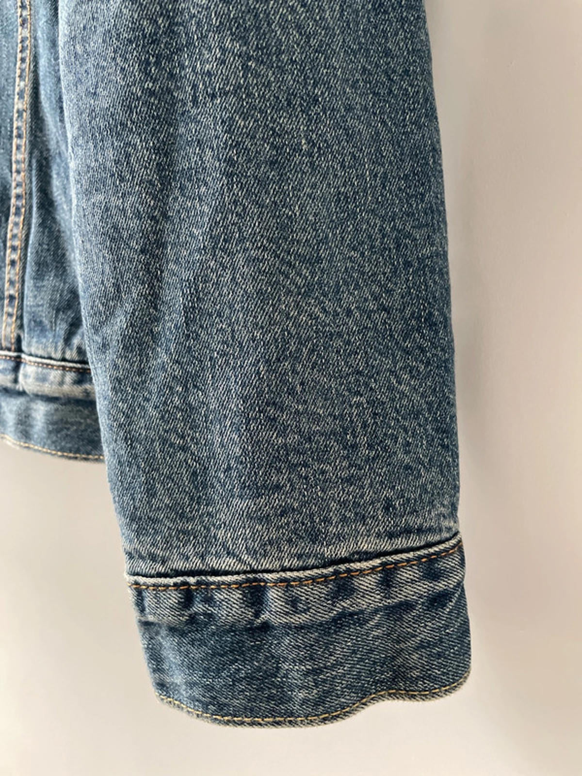 Men's Levi's Denim Trucker Jacket Coat With Borg Lining In Blue - Medium - 2330