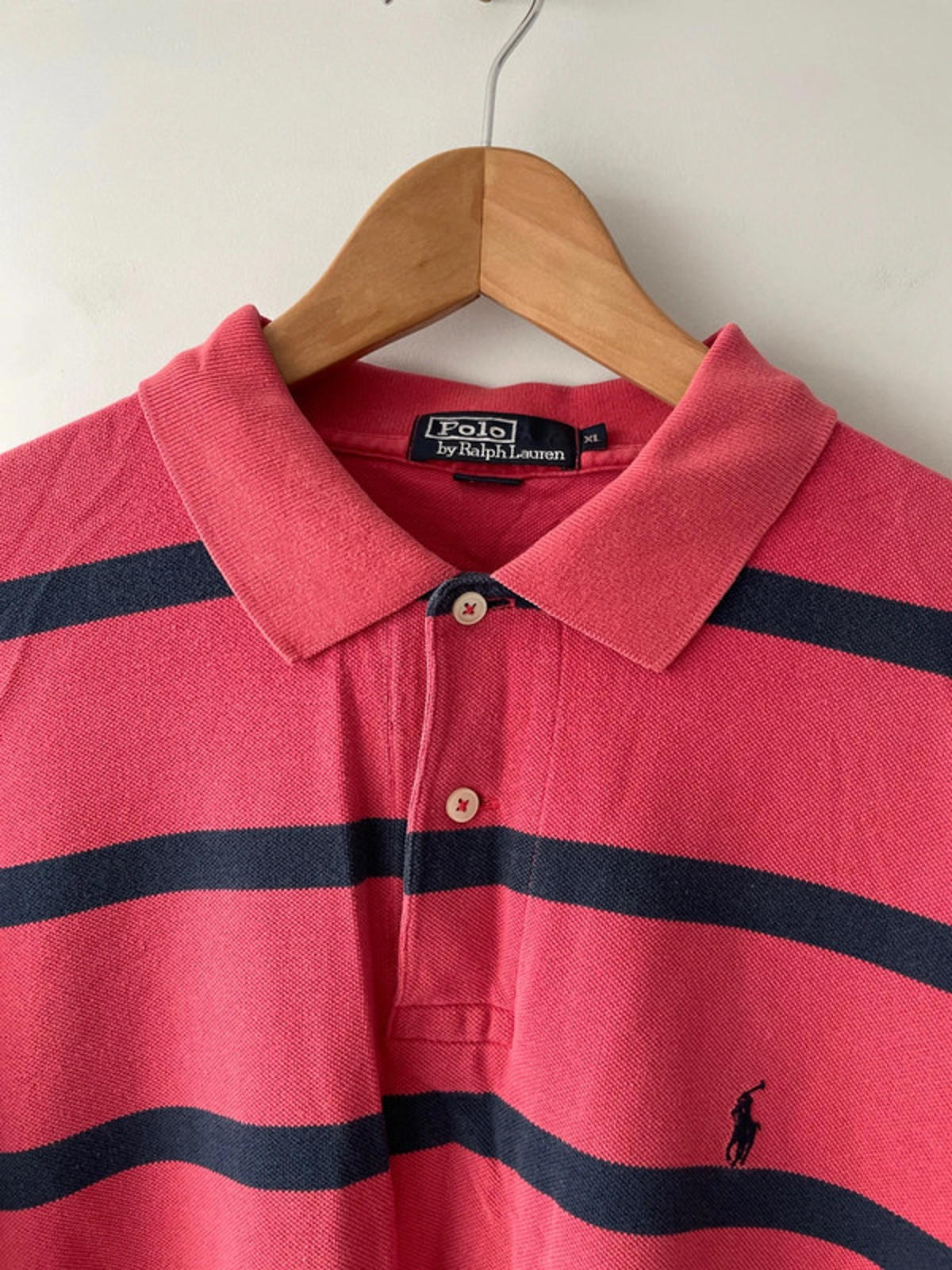 Men’s Ralph Lauren Stripped Short Sleeve Polo Top - XLarge - 1590