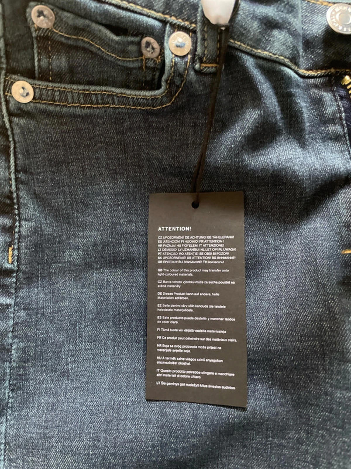 Women’s Weekday Twig Curve Mid Straight Fit Jeans - W25/L30 - 1821