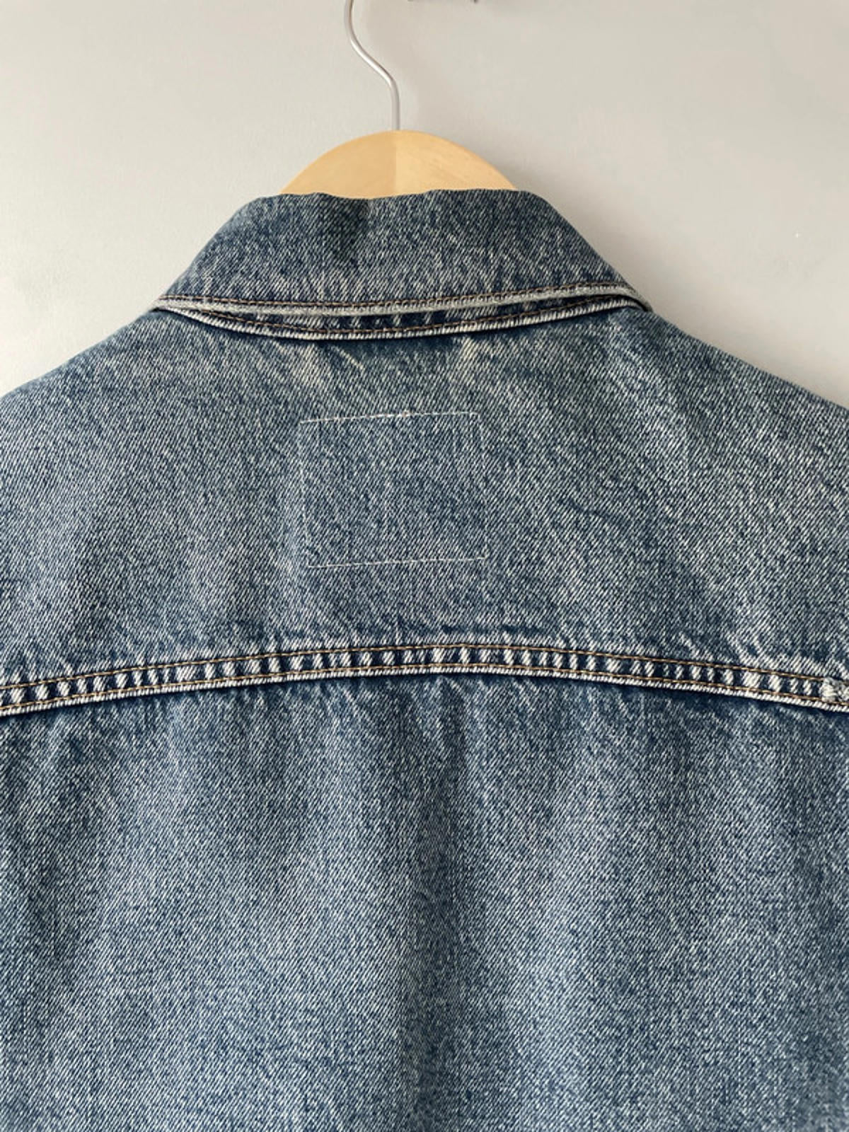 Men’s Levi’s Premium Range Denim Trucker Jacket In Blue - Medium- 2329