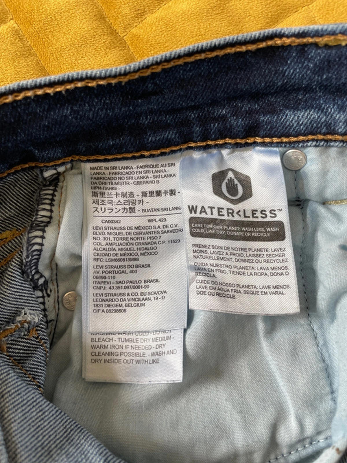 Women’s Levi’s Ribcage Straight High Waisted Fit Jeans - W26/L27 -1855