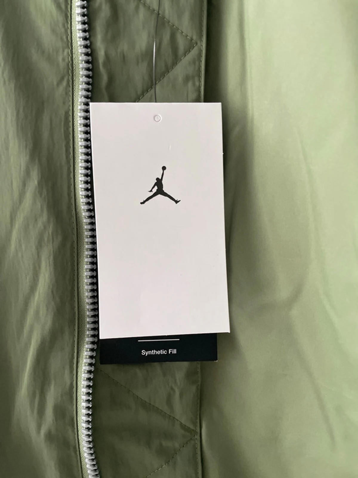 Men’s Jordan Renegade Padded Bomber Jacket In Khaki - Medium - 2376