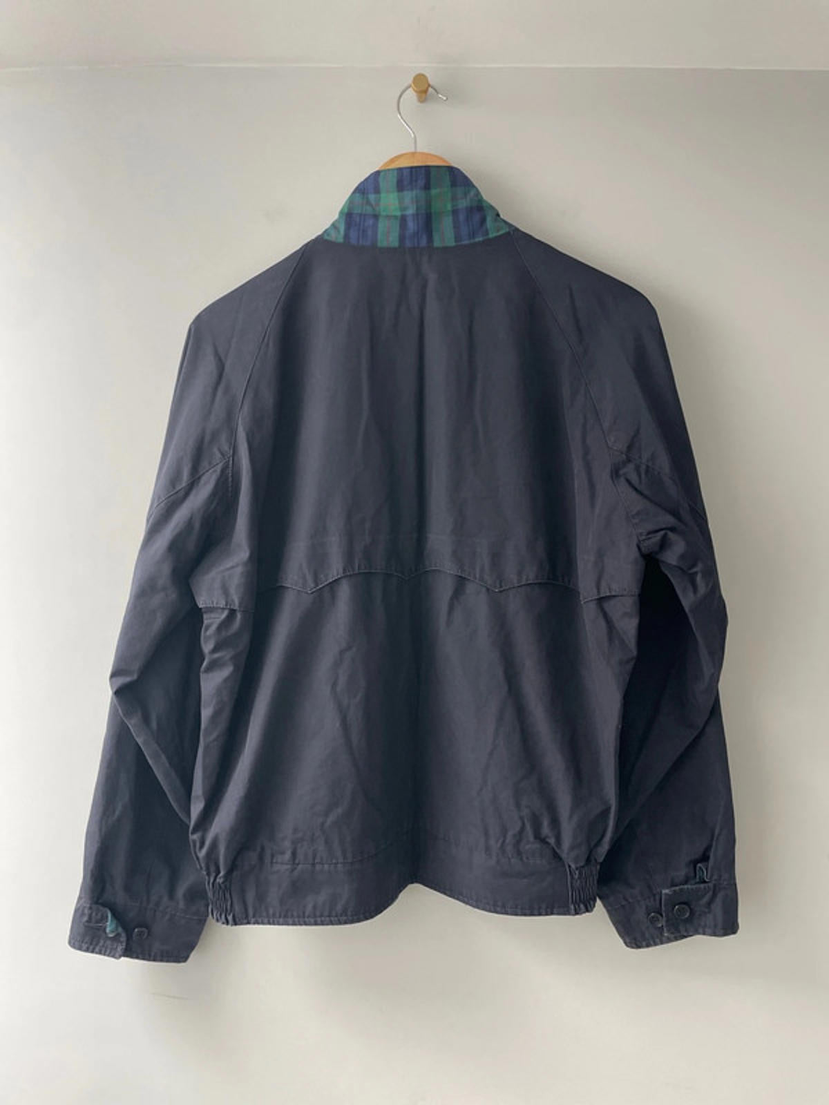 Men’s Baracuta G9 Limited Edition Rare Reversible Harrington Checked Jacket - Medium -2037