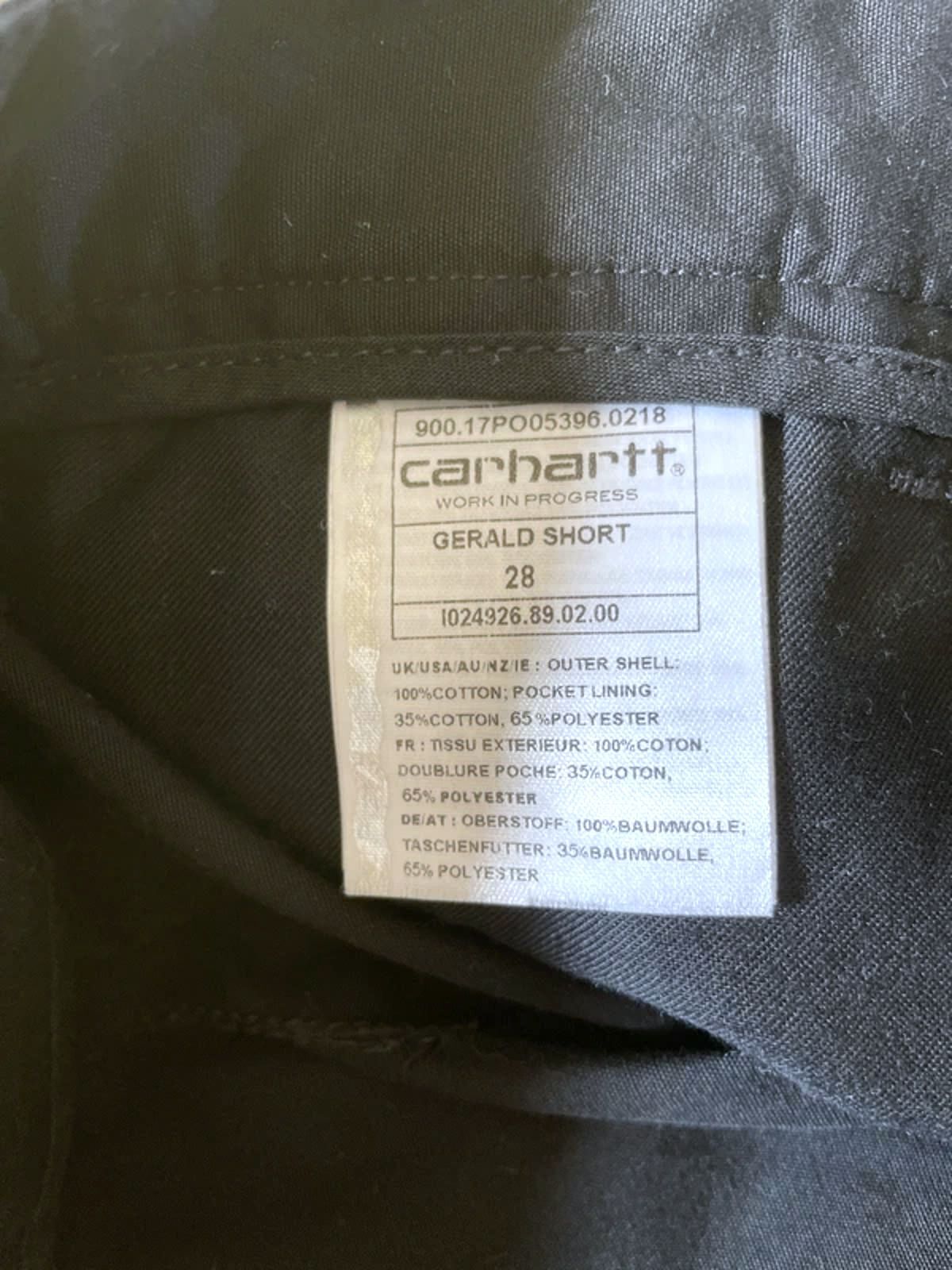 Men’s Carhartt WIP Gerald Chino Shorts In Black - W28/L8 - 3072