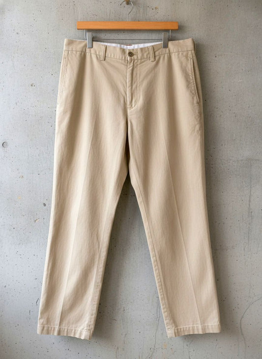 Men’s Ralph Lauren Premium Classic Chino Trousers In Beige - W38/L34 - 1715