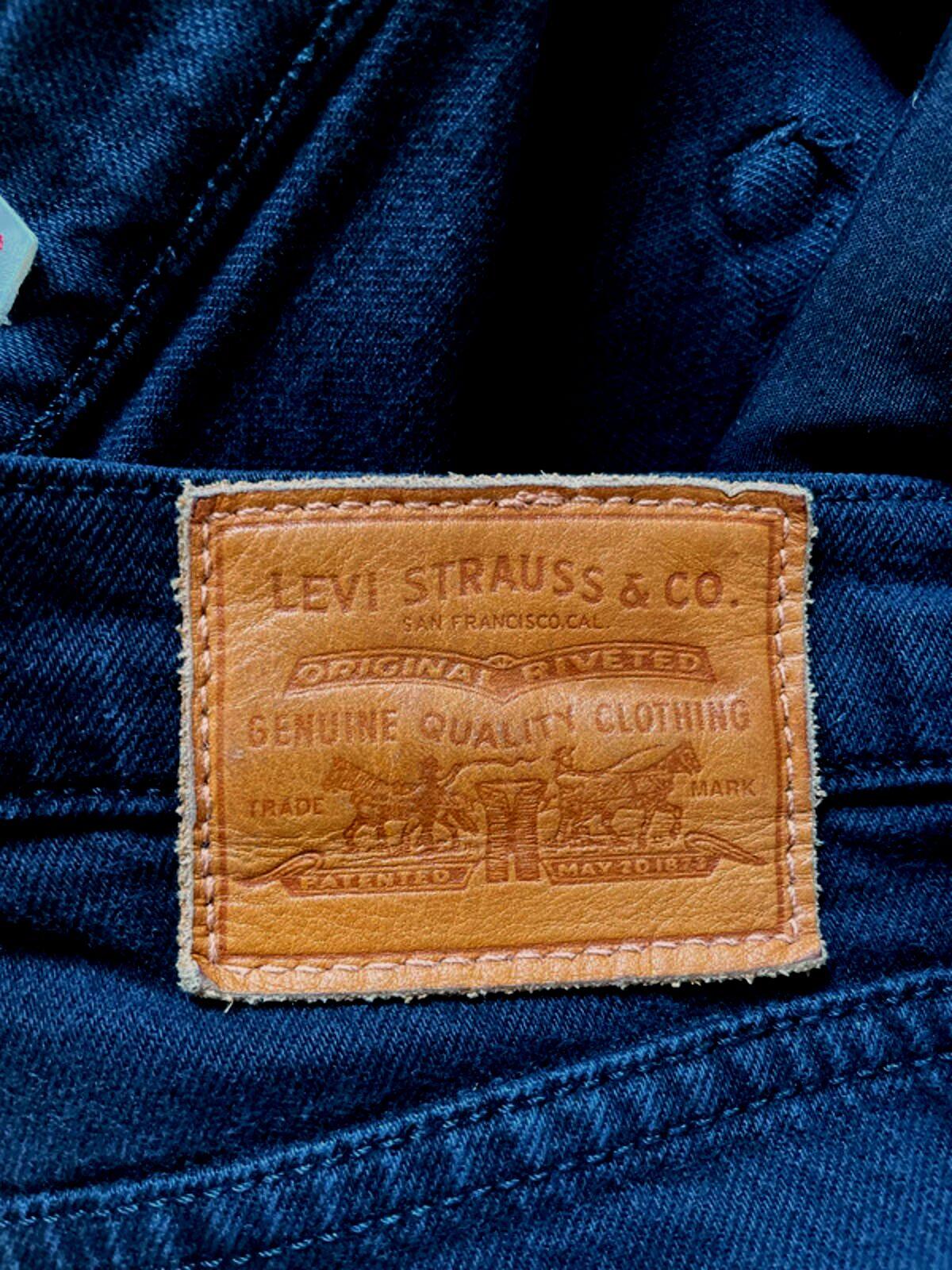 Women’s Levi’s Ribcage Straight High Waisted Fit Black Jeans - W26/L27 -1848