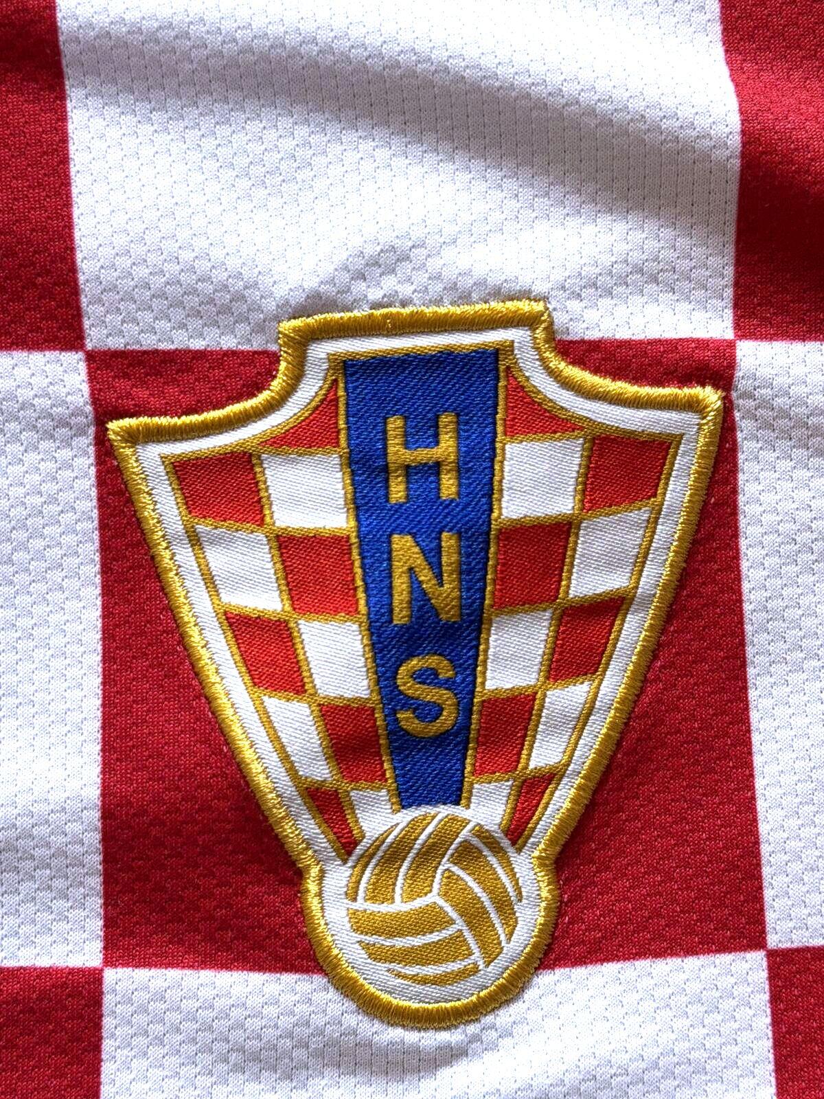 Mens Croatia 2008/09 Home Football Jersey Shirt Top - Large - 3524