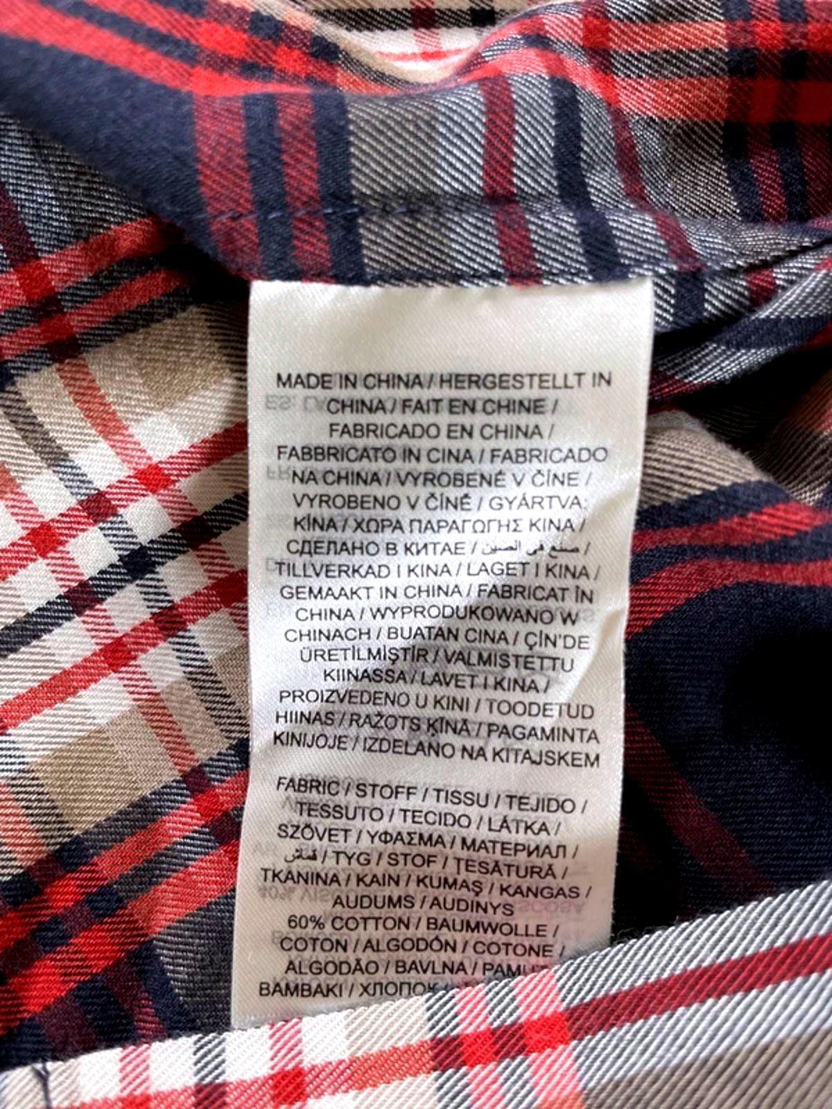 Women’s Gant Flannel Checked Oversized Fit Brushed Cotton Shirt in Blue/Red - UK10 - 2993
