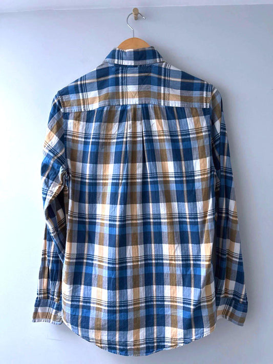 Men’s Tommy Hilfiger Premium Linen Check Shirt - XSmall - 0491