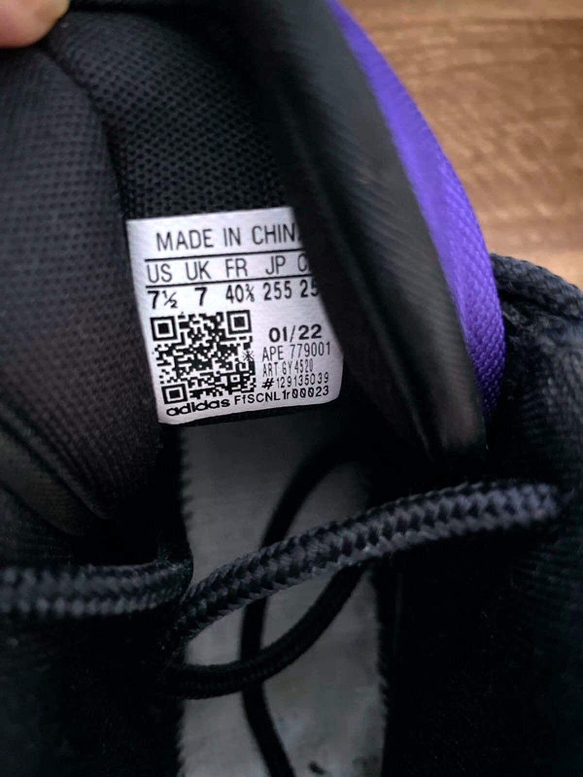 Men’s Adidas Crazy 97 EQT x Kobe Bryant Lakers Trainers In Purple - UK7 - 2300