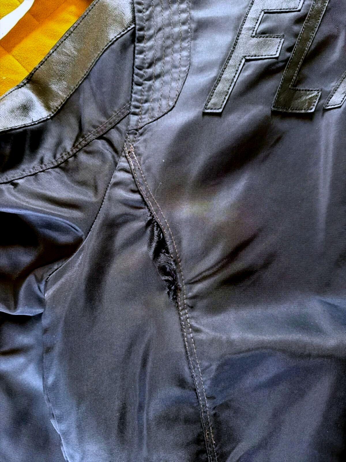 Mens Diesel FLA Speed King Daytona Vintage Biker Jacket In Black - Large - 3550