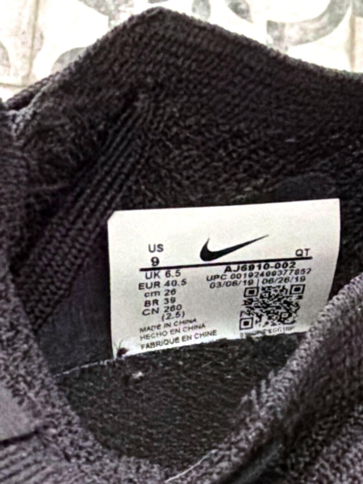 Women's Nike Air VaporMax Flyknit 3 Core Trainers In Black - UK6.5 - 3537