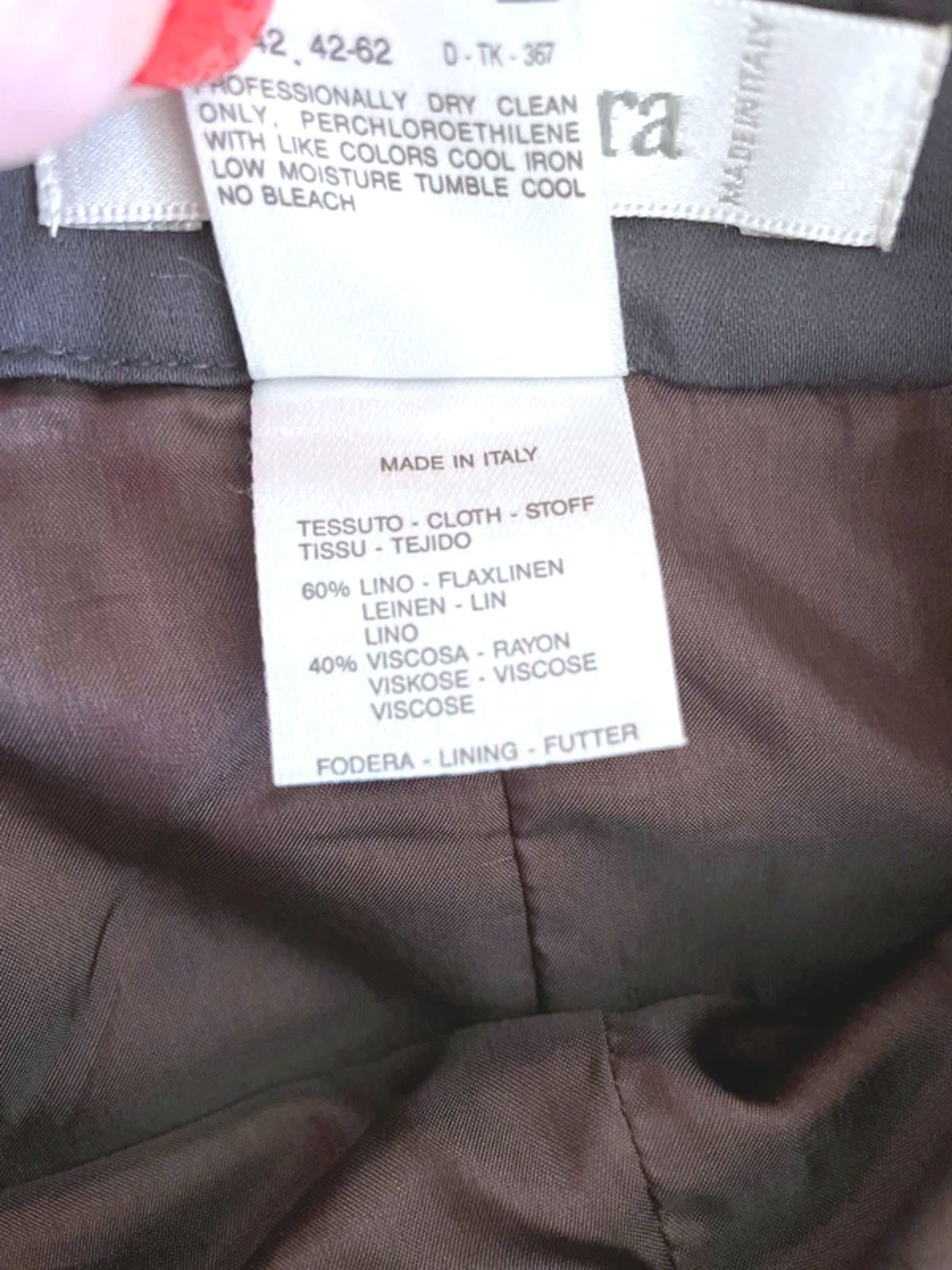 Women’s Max Mara Made In Italy Linen Tulip Skirt - W26/L22 - 3068