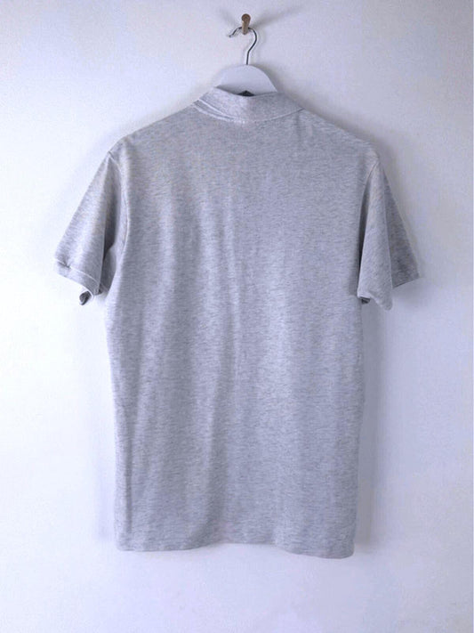 Men’s Lacoste Classic Fit Polo Shirt Top In Grey Marl - Medium -1386
