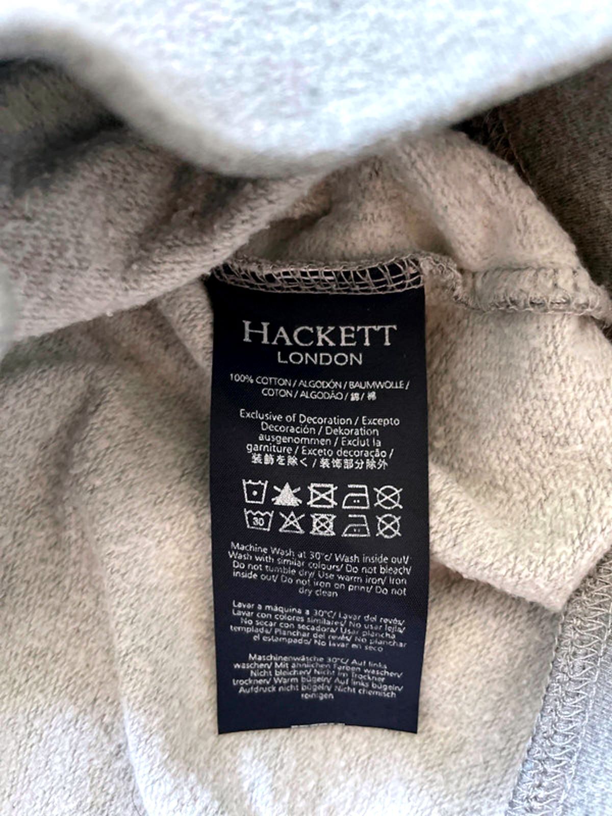 Mens Hackett London Classic Crew Neck Sweatshirt Jumper In Grey - XLarge- 2105