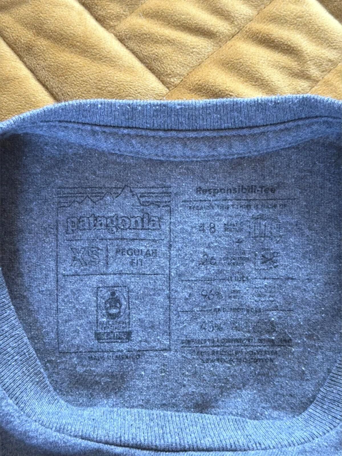 Men’s Patagonia Long Sleeve Crew Neck Printed T-Shirt In Grey - XSmall - 3468