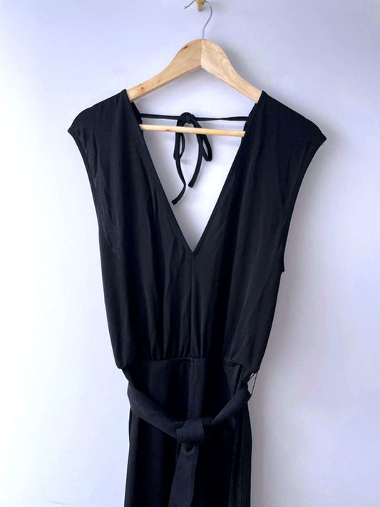 Women’s & Other Stories V-Front Sleeveless Wide Leg Jumpsuit - XSmall - 1898