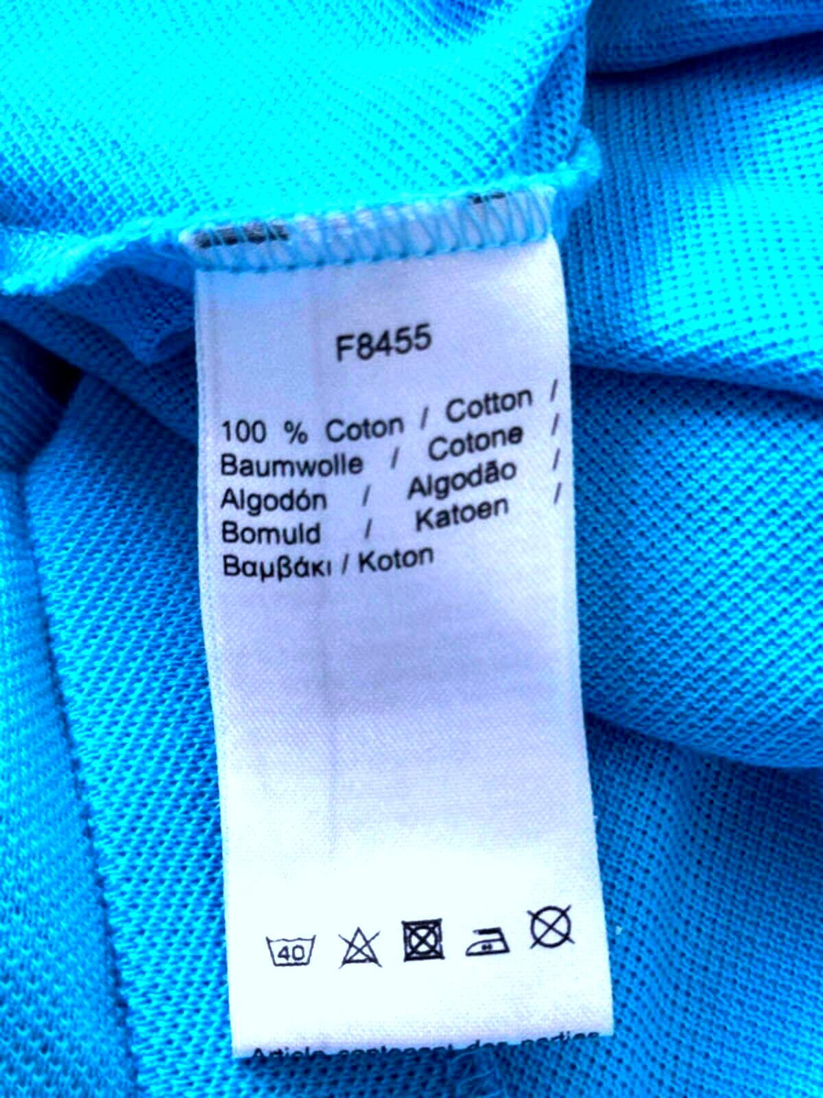 Men’s Lacoste Premium Polo Top In Blue - Medium - 1358