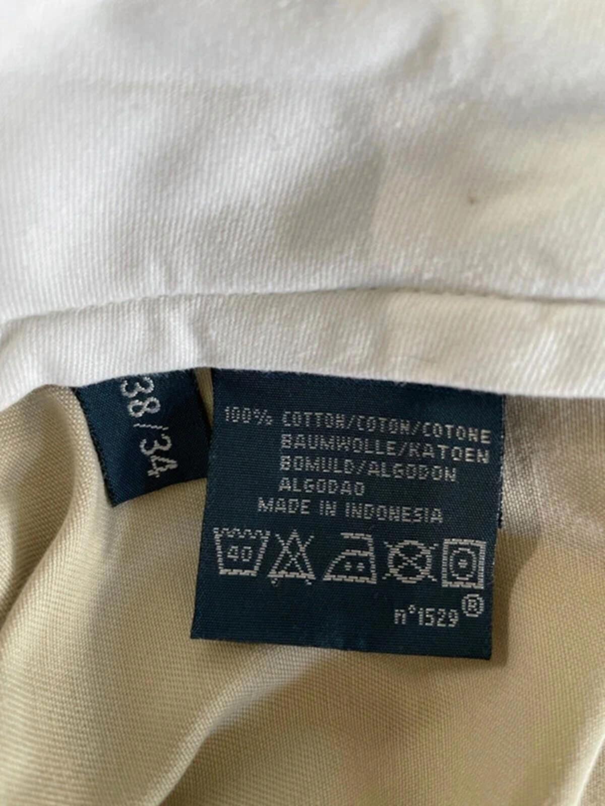 Men’s Ralph Lauren Premium Classic Chino Trousers In Beige - W38/L34 - 1715