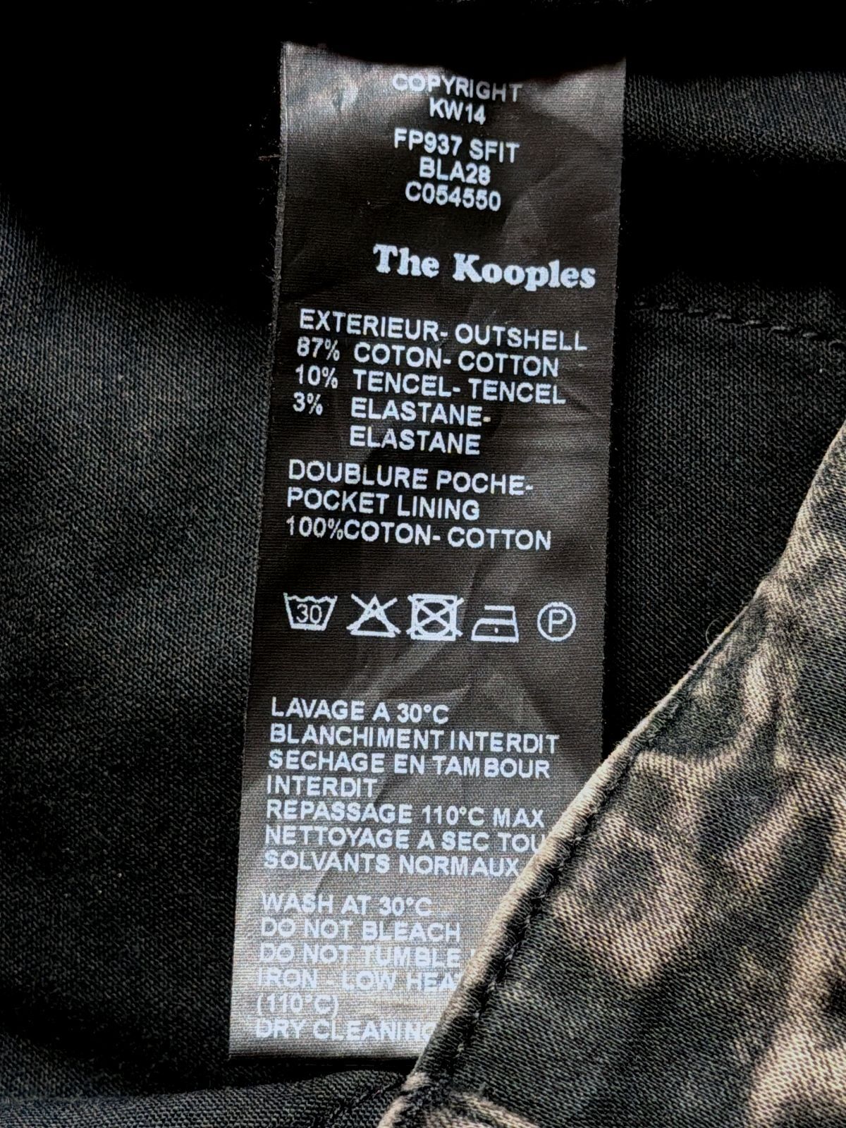 Women’s The Kooples Acid Wash Effect Slim Fit Jeans In Black - W26/L27 - 3752