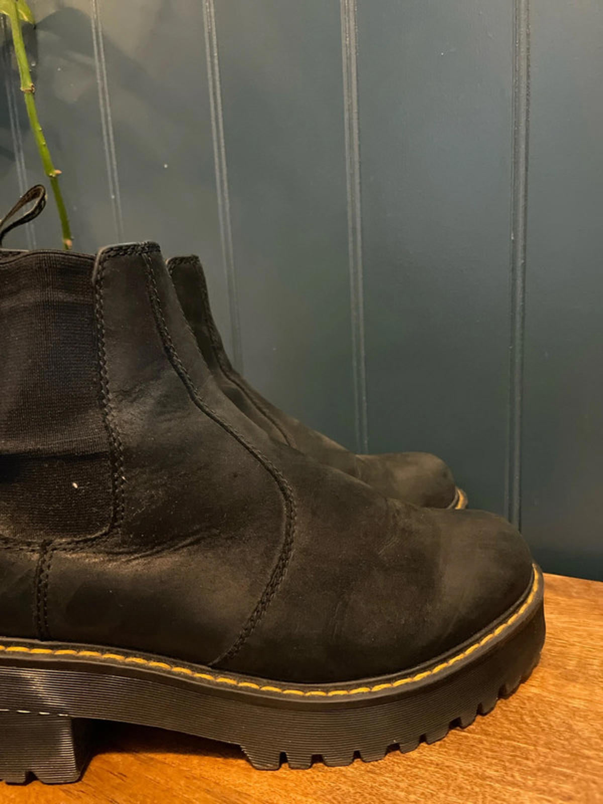 Women’s Dr Marten Rometty Platform Premium Leather Chelsea Boot In Black - UK 7 - 2556