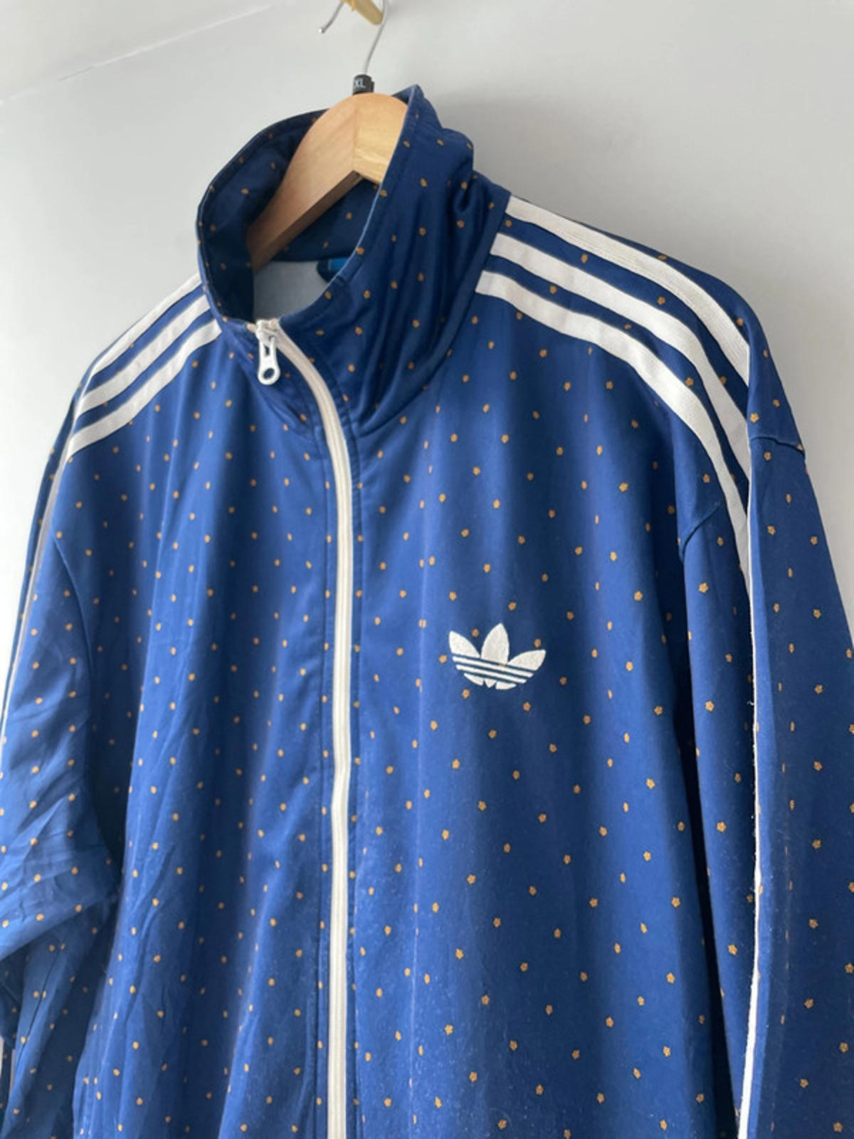 Men’s Adidas Firebird Polkadot Track Jacket - XLarge - 2014