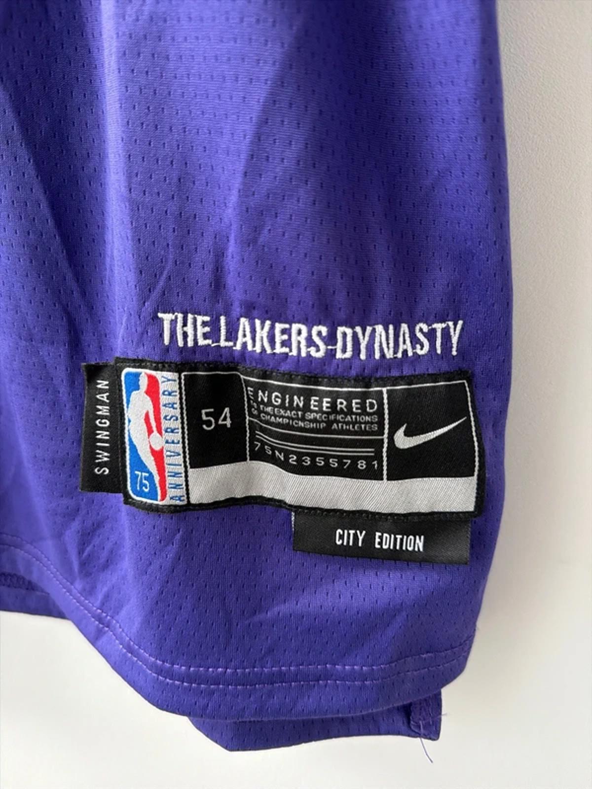 Men's LeBron James LA Lakers Nike City Edition Swingman Jersey - XLarge - 3308