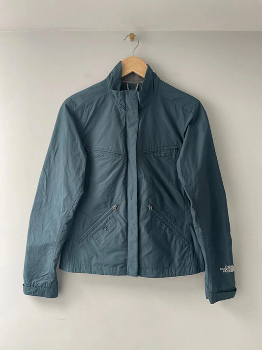 Women’s The North Face Premium Adventure Series Jacket Coat In Blue -Medium-2240