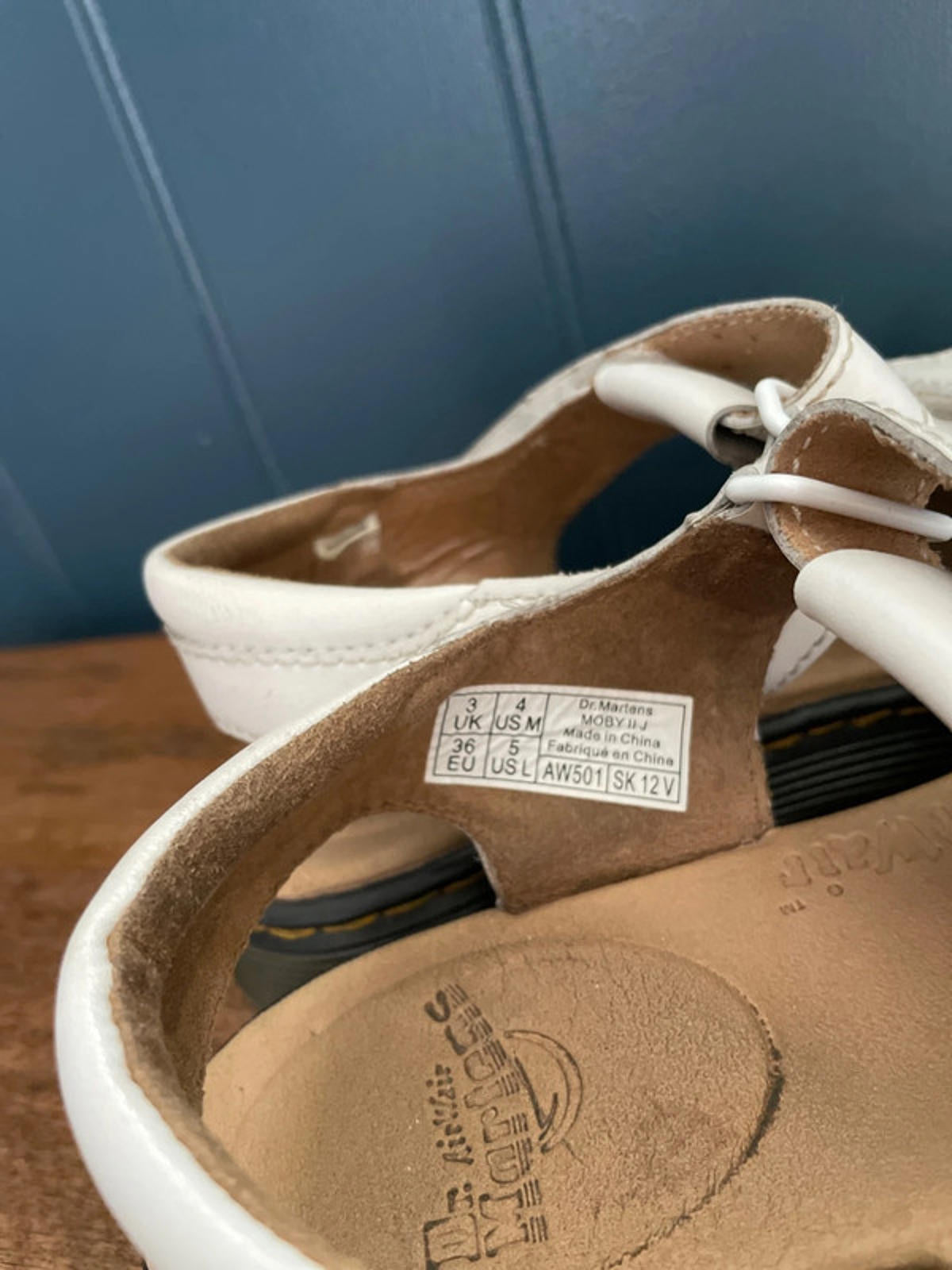 Women’s Dr. Martens Premium Leather Sandals with chunky sole  - UK 3 - 0903