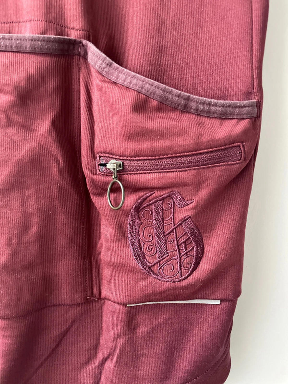 Men’s Rapha Club Merino Wool Cycling Jersey Top In Burgundy - Small - 2317